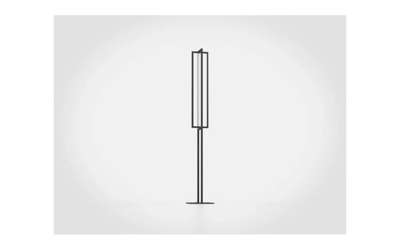 Siberia Golvlampa 133cm med fjärr. LED 3000-6500K 34W Svart