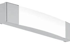 Eglo Siderno Vägglampa 35cm LED 4000K 8,3W Krom IP44* Badrumslampor Vägg