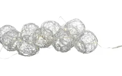 Batteri Julpynt Inomhus<Markslojd Sigge Batteridriven Inneslinga 1,8m Silver