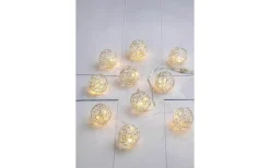 Batteri Julpynt Inomhus<Markslojd Sigge Batteridriven Inneslinga 1,8m Silver