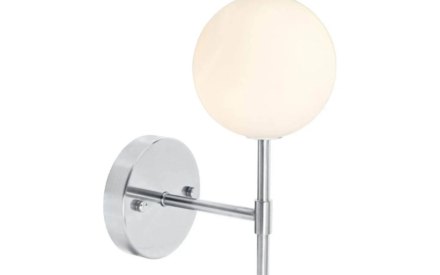 Lampetter<PR Home Sigma Vägglampa 25cm Krom/Opal