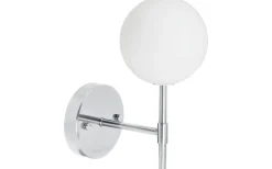 Lampetter<PR Home Sigma Vägglampa 25cm Krom/Opal