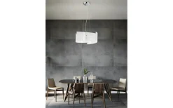 Signa Takpendel 50cm 3xE27 vit