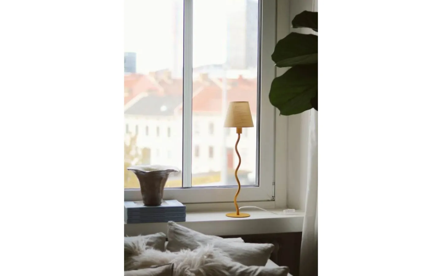 Enfärgade Runda Lampskärmar<Globen Lighting Sigrid Lampskärm Ø16cm Gul