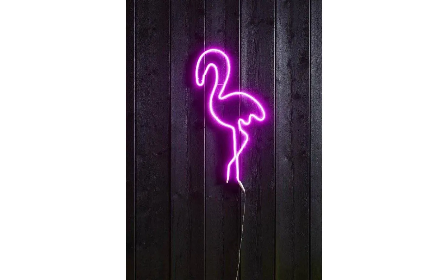 Utomhusdekorationer|Inomhusdekorationer 230V<Star Trading Siluett FlatNeon Rosa Flamingo IP44