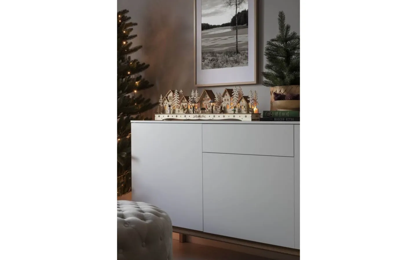 Konstsmide Siluett Gata Natur* Julbyar Och Figurer