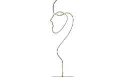 Julpynt Inomhus<Star Trading Siluett Grafico Ansikte 88cm Svart