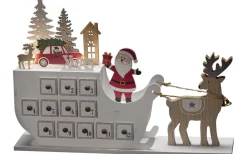 Batteri Julpynt Inomhus<Konstsmide Siluett Kalender 32cm