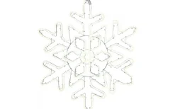 Julpynt Utomhus<Star Trading Siluett Snöflinga NEOLED Neutralvit IP44