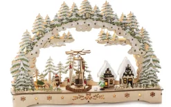 Siluett Snurrande Figurer Natur