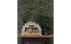 Siluett Snurrande Figurer Natur