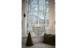 Visa Alla Adventsljusstakar|Adventsljusstakar 31-60 Cm<Konstsmide Silvia Adventsljusstake 7L 38cm Grå