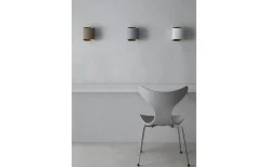 Sinne Vägglampa 17cm Grå/Mässing