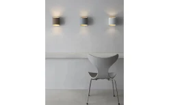 Belid Sinne Vägglampa 17cm LED 8W 3000K Vit/Mässing* Vardagsrum|Hall & Trappa