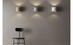 Belid Sinne Vägglampa 17cm Vit/Silver* Vardagsrum|Hall & Trappa