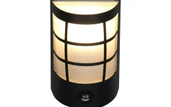 Vägglampor Utomhus<Reality Sintra Vägglampa E27 mattsvart rörelsesensor IP44