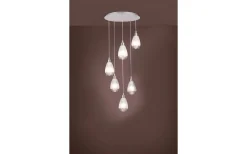 Stora Taklampor Ø50-69 Cm<Eglo Siracusa Taklampa 50cm Nickel