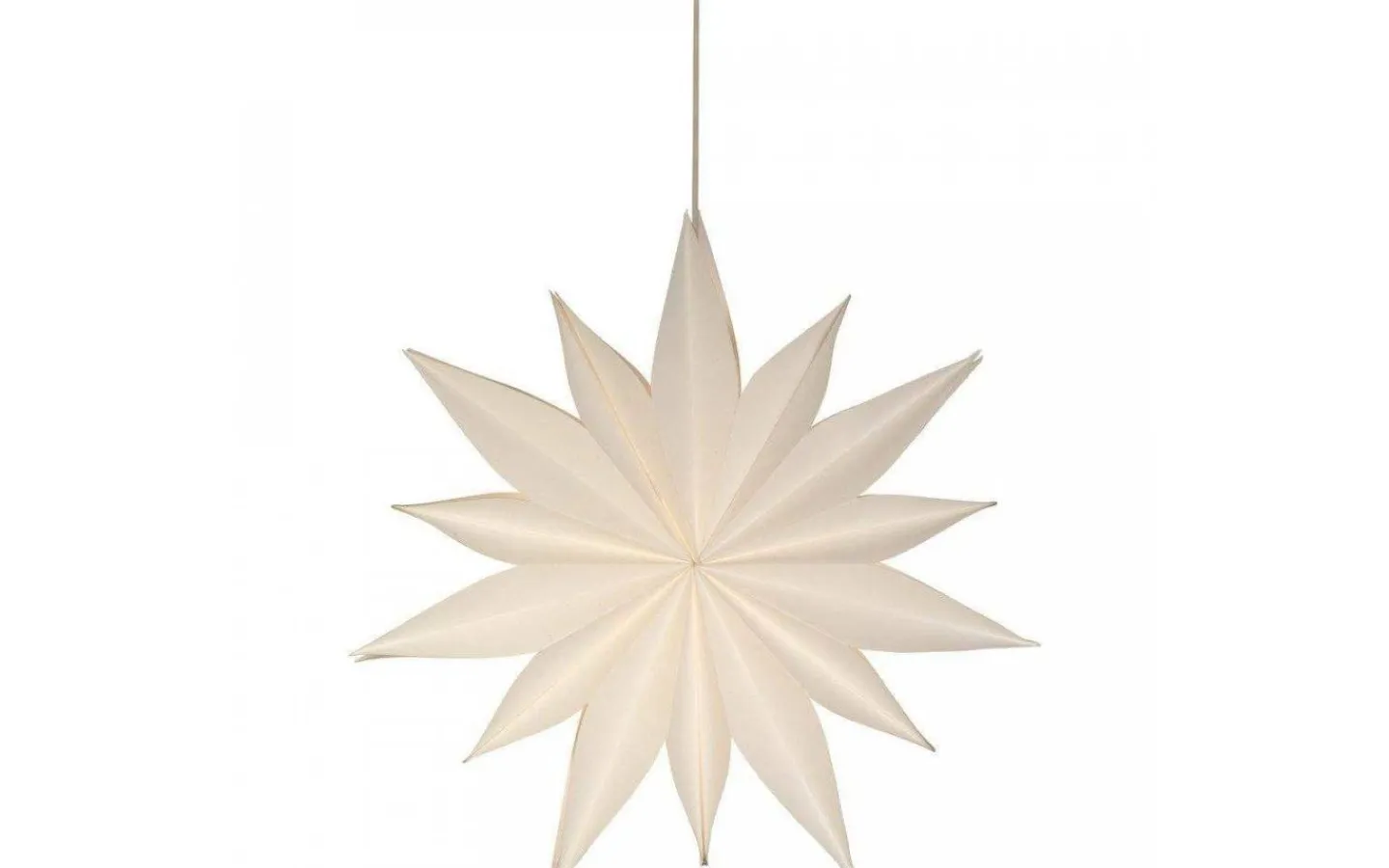 PR Home Sirius Pappstjärna 60cm Vit* Visa Alla Julstjärnor|Julstjärnor Utan Sladd