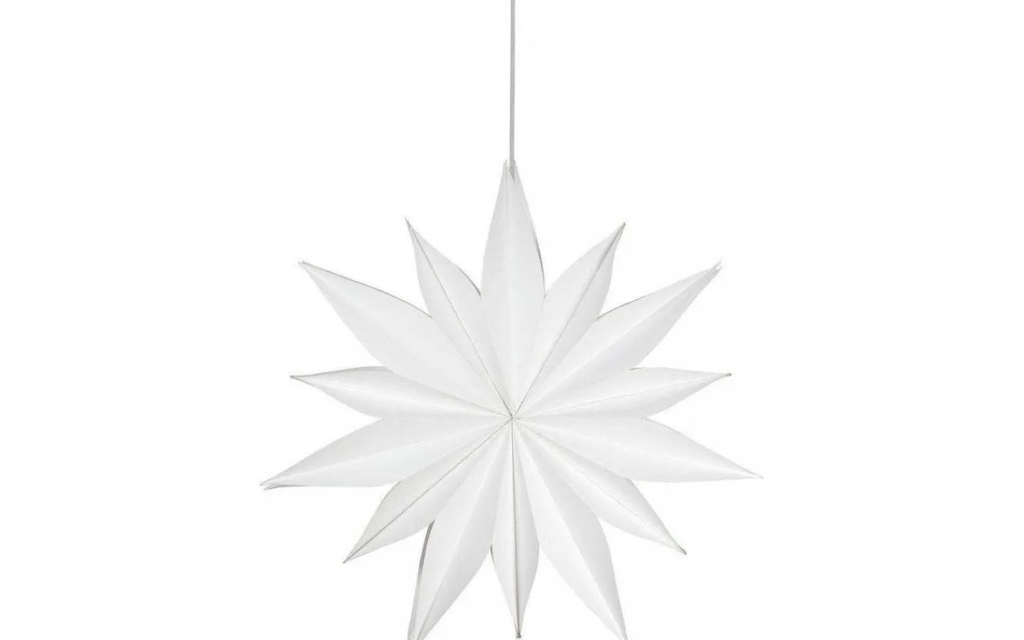 PR Home Sirius Pappstjärna 60cm Vit* Visa Alla Julstjärnor|Julstjärnor Utan Sladd