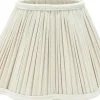 Toppringsskärmar|Plisserade Lampskärmar<PR Home Siv Toppringskärm Ø25cm Ivory
