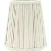 Toppringsskärmar|Plisserade Lampskärmar<PR Home Siv Toppringskärm Ø20cm Ivory