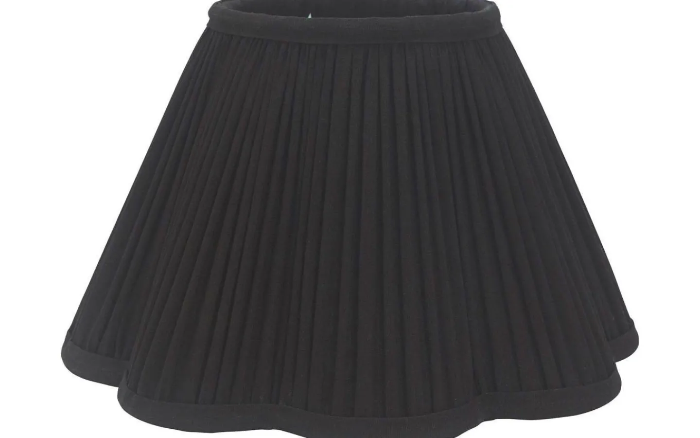 Toppringsskärmar|Plisserade Lampskärmar<PR Home Siv Toppringskärm Ø25cm Svart