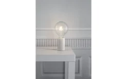 Siv Bordslampa 10cm Vit Marmor
