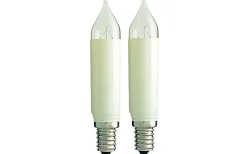 Skaftlampor|Skaftlampor<Konstsmide Skaftlampa E14 Bred 19V 7W 2-Pack