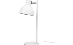 Dyberg Larsen Skagen Skrivbordslampa 50cm Vit/Krom* Skrivbordslampor