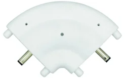 Malmbergs Skarv, 90° för sammankoppling av flera LED-skenor* Allmänbelysning