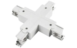 Downlights, Spotlight<Malmbergs Skarv Kors, för 3-fas skena, Vit