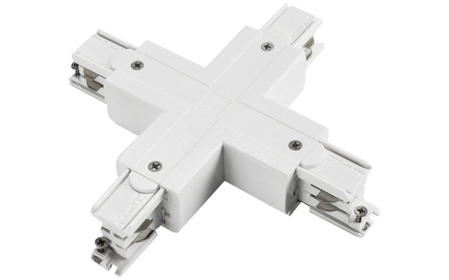 Downlights, Spotlight<Malmbergs Skarv Kors, för 3-fas skena, Vit