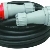 Skarvkabel CEE, 5G16 mm², 63A, 10 m, 3-fas, IP67
