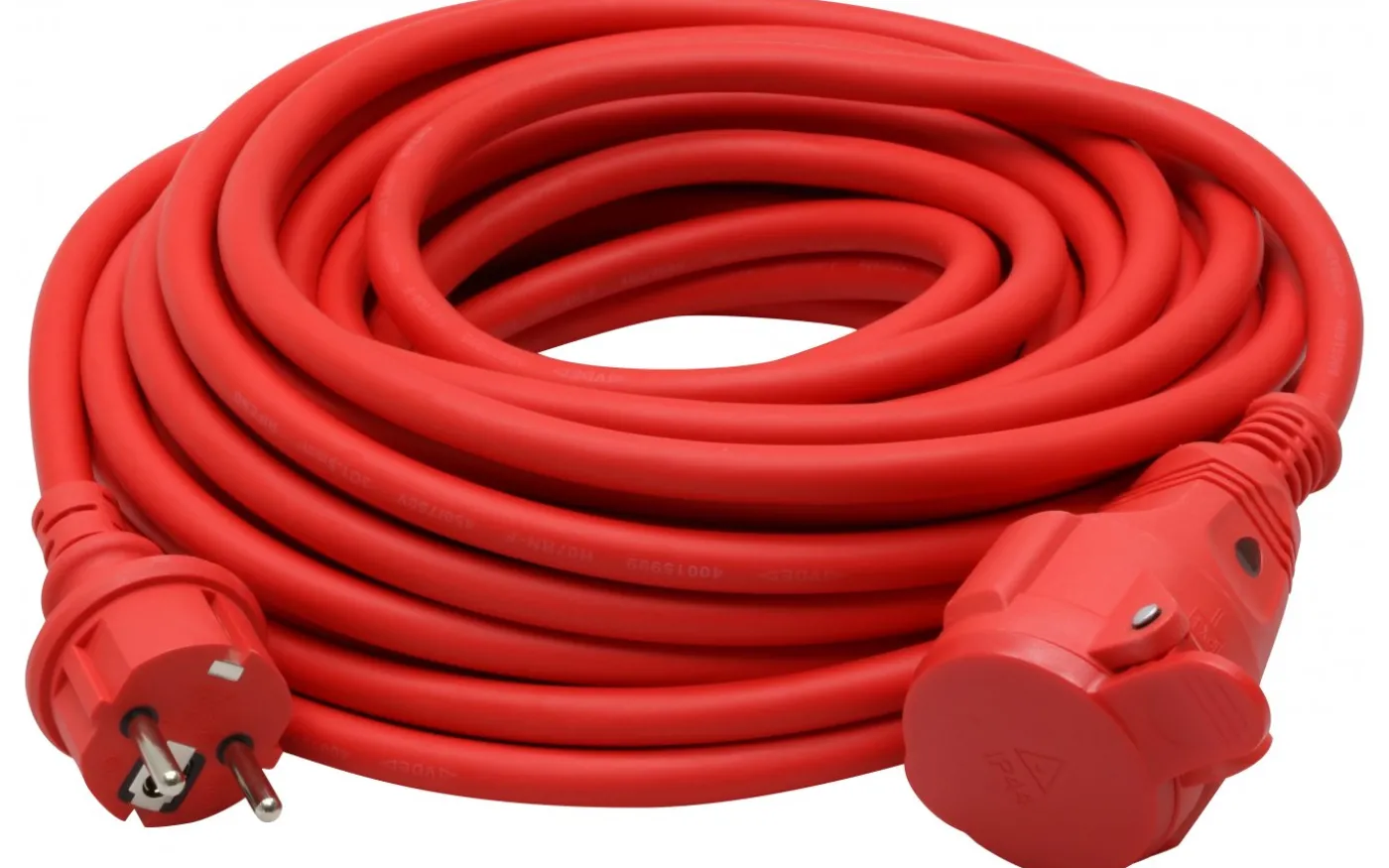 Skarvkabel med lysdiod, 1-fas, 15 m, 3G1,5 mm², IP44