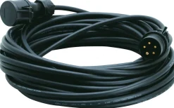 Skarvkabel Stage, 32A, 10 m, 3-fas, Svart, IP44