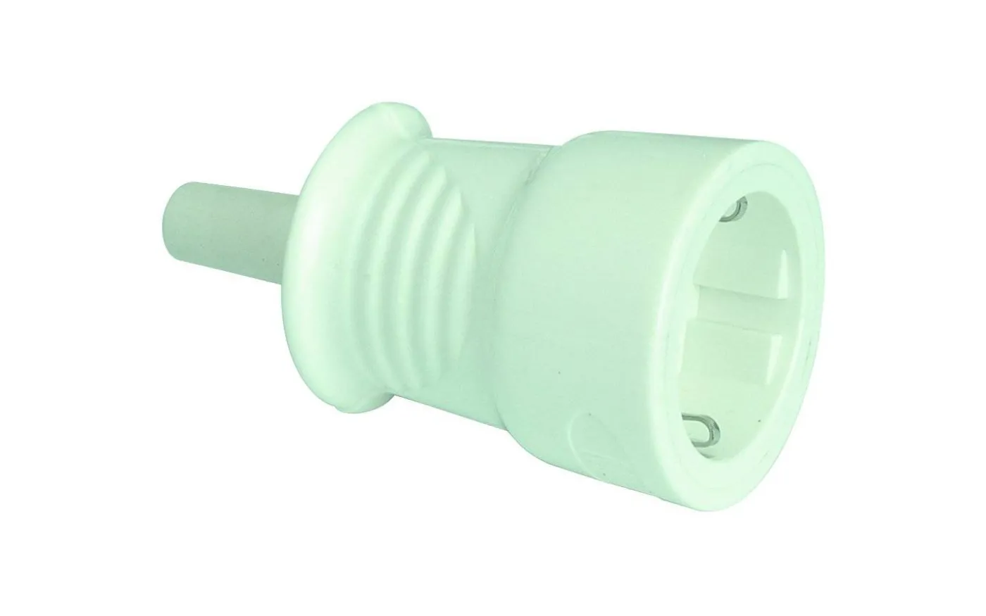 Skarvuttag, Utan lock, Vit, IP44