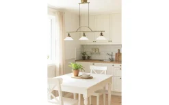 Cottex Skomakare 3L 92cm Antik/Vit* Avlånga Taklampor