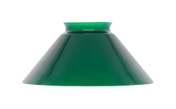 Karlskrona Lampfabrik Skomakarskärm 60/150 - Grönt överfångsglas* Reservglas Och Reservdelar