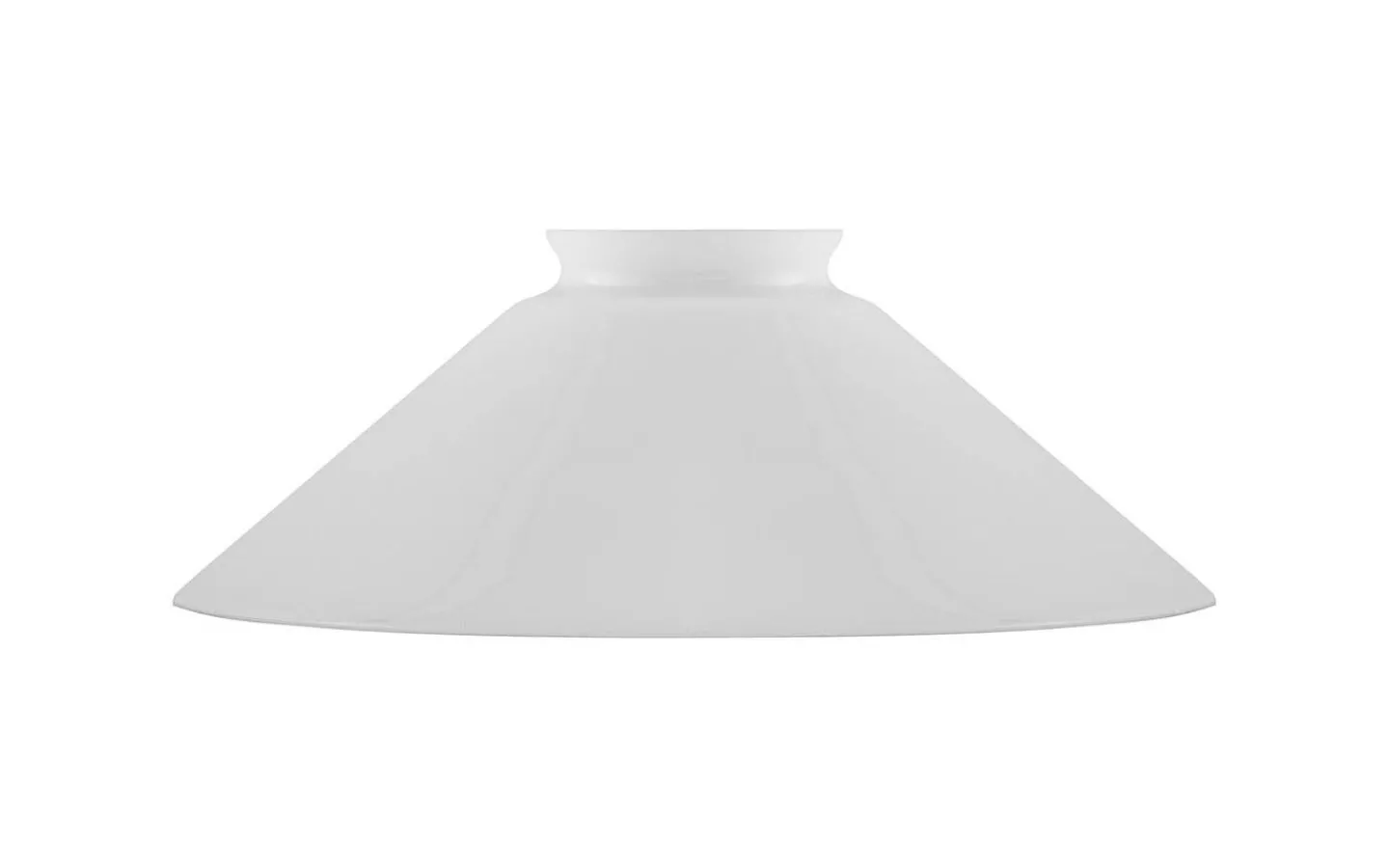 Reservglas Och Reservdelar<Karlskrona Lampfabrik Skomakarskärm 60/200 - Vitt överfångsglas