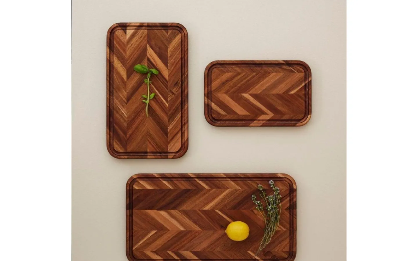 Skärbrädor<Spring Copenhagen Skärbräda Small 19,5x31,5 cm Segmenterad