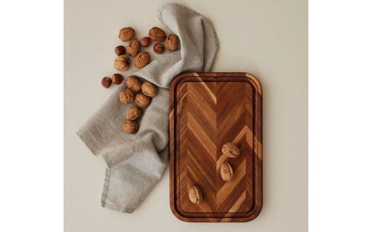 Skärbrädor<Spring Copenhagen Skärbräda Small 19,5x31,5 cm Segmenterad