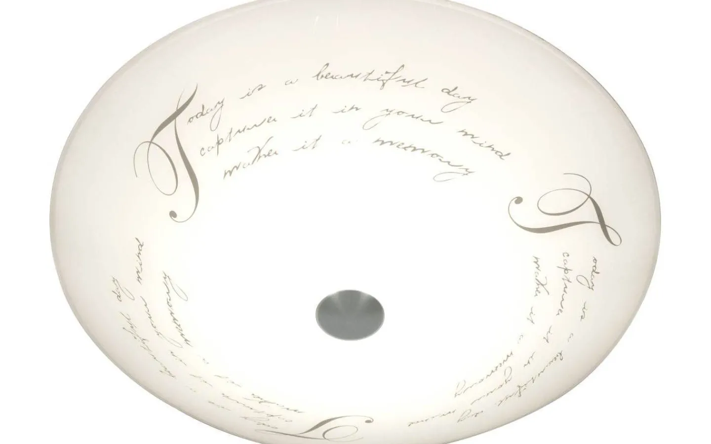 Aneta Skrift Plafond 34cm Vit* Hall & Trappa|Plafonder