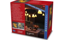 Skärm Ljusslinga EXTRA 9,15m 10L Amber IP44