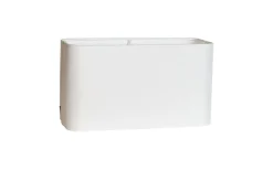 By Rydens Skärm Luton Bordslampa L30xB12XH17cm Vit* Rektangulära Lampskärmar