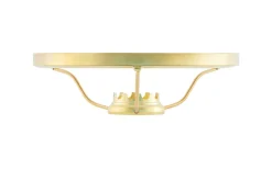 Reservdelar Fotogenlampor<Karlskrona Lampfabrik Skärmring 10'''/190 - Mässing