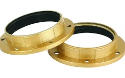 Lampsocklar & Skärmringar<Malmbergs Skärmringar, Guld, E27, 2 st/förp.