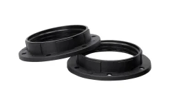 Skärmringar, Svart, E27, 2 st/förp.