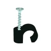Skruvclips, Svart, Ø 22-26 mm, 3,9x42 mm, 10 st