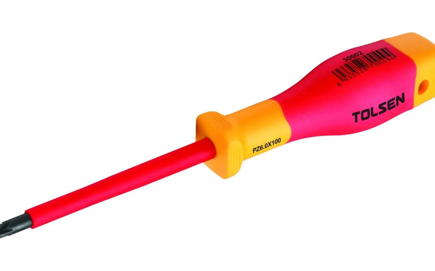 Malmbergs Skruvmejsel - Isolerad 1000V, PZ-0, 60 mm* Verktyg Och Arbetskläder