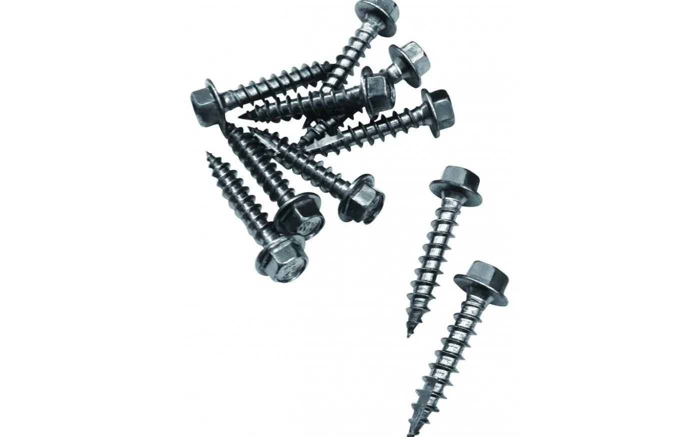 Skruvsats 6x30mm 6-kant, 10st